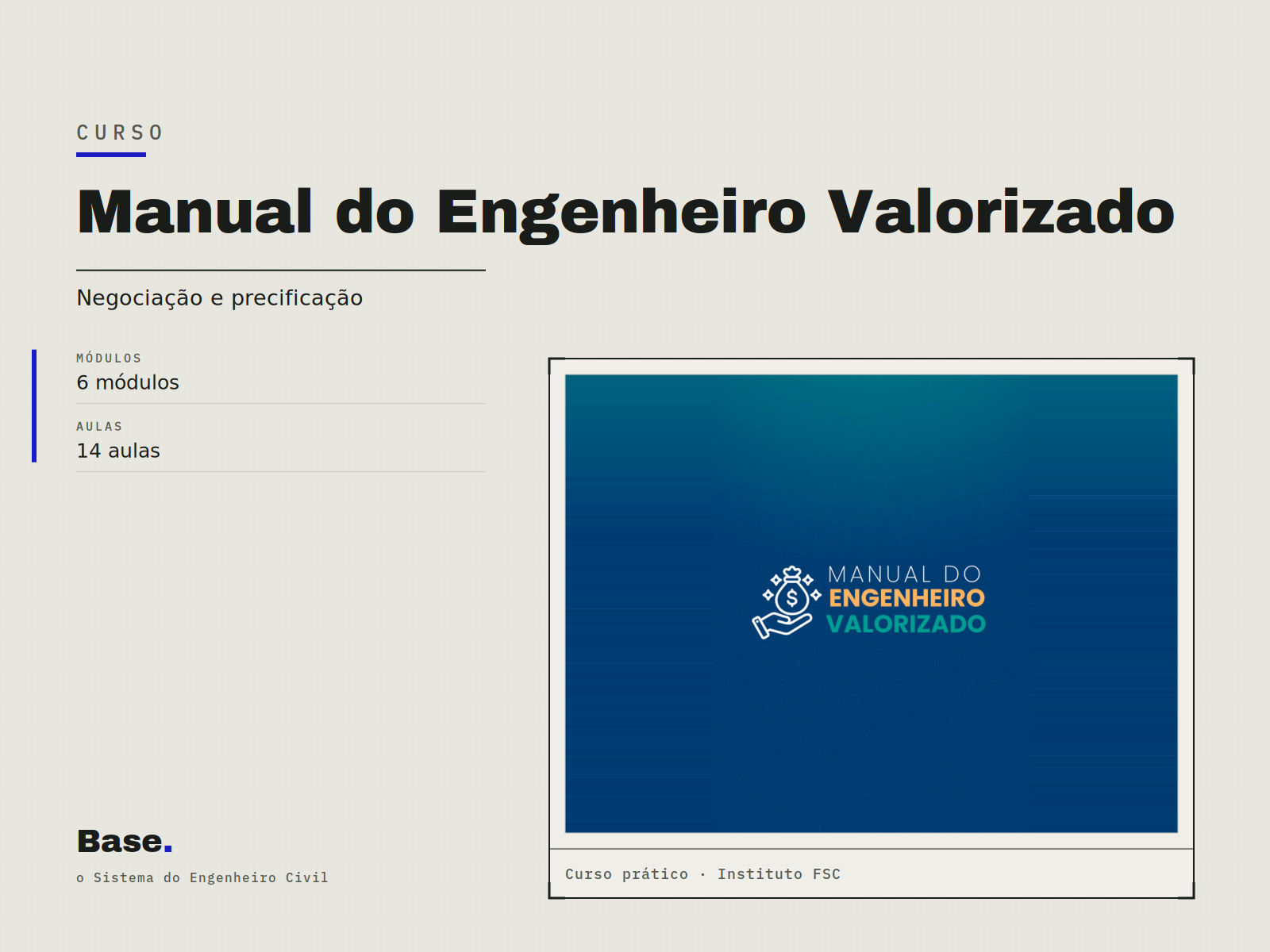 Curso: Manual do Engenheiro