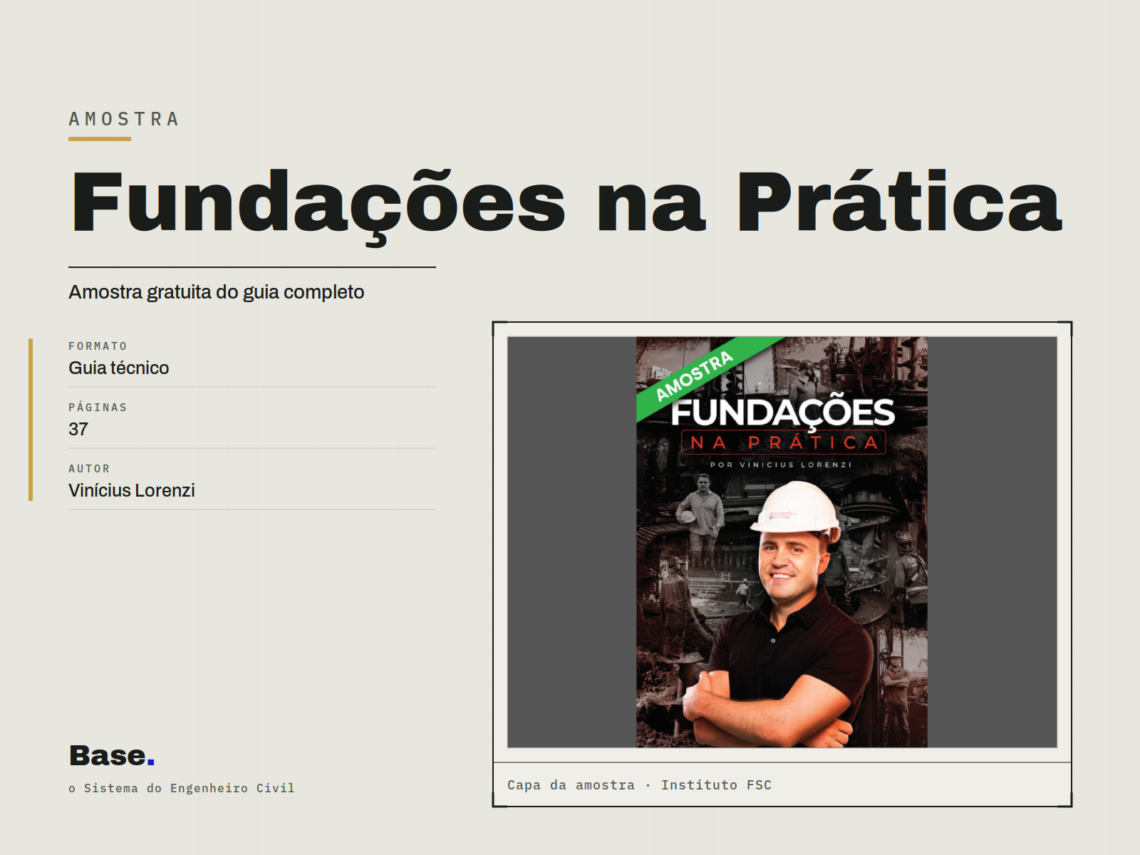 E-book: Fundações na Prática