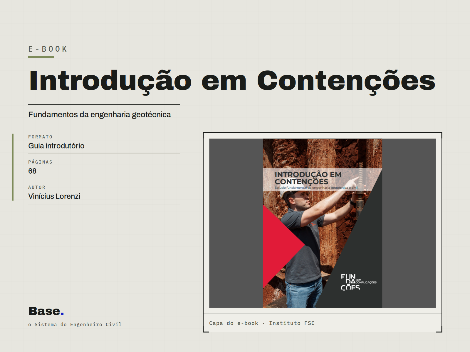 E-book: Introdução em Contenções