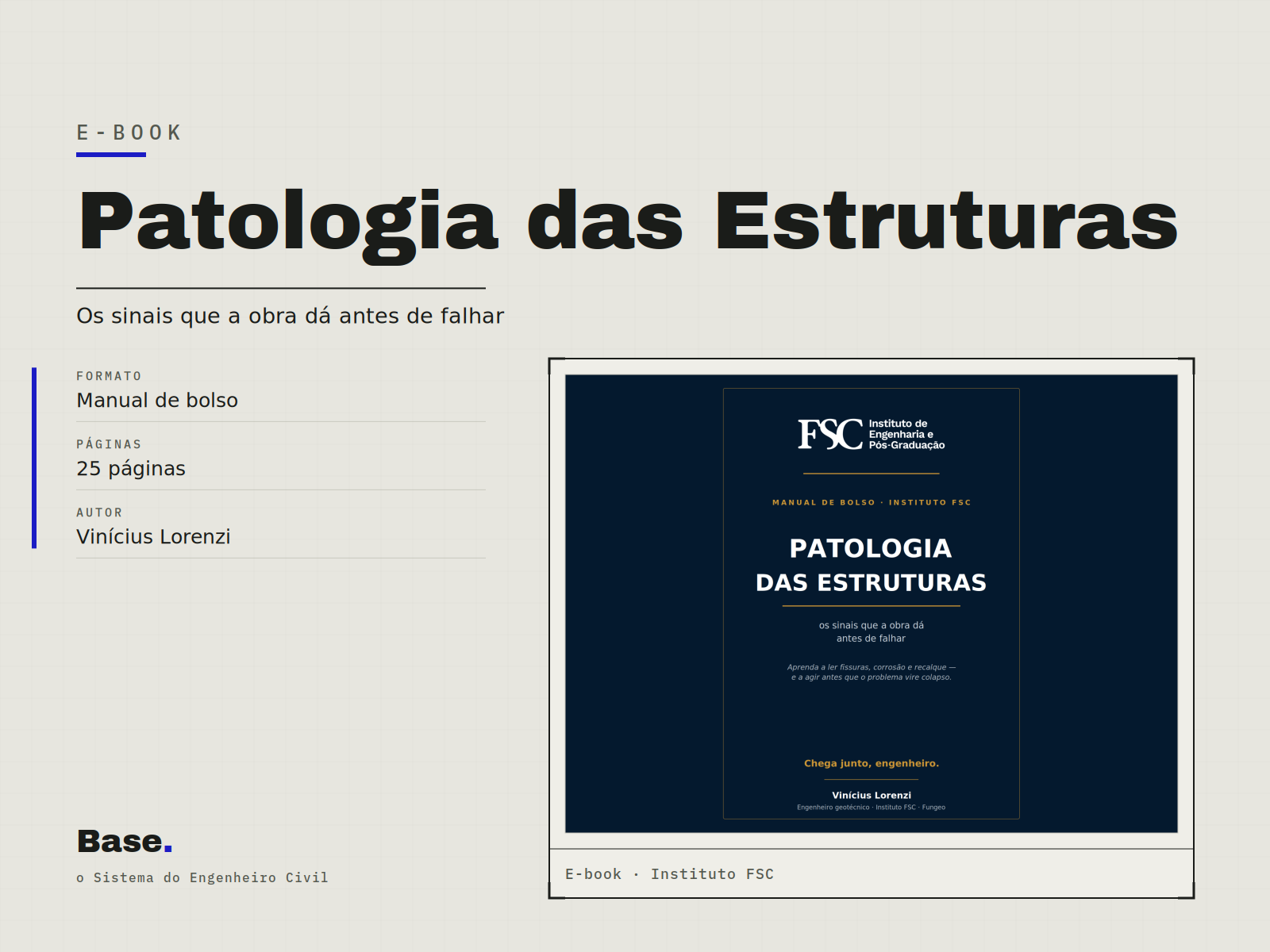 E-book: Patologia das Estruturas